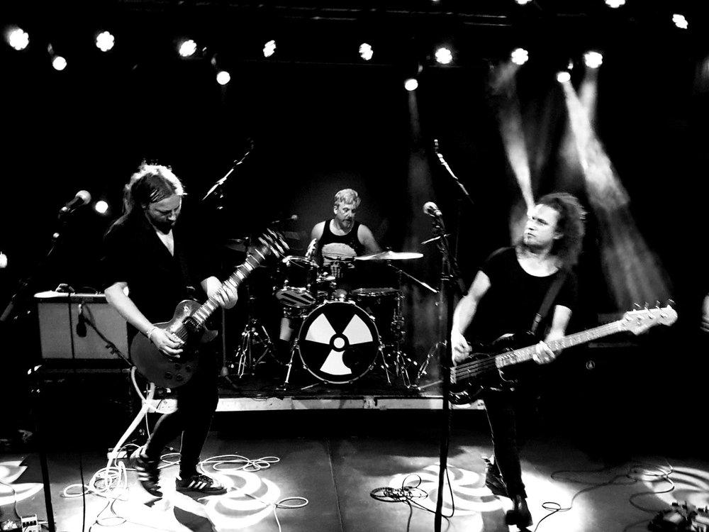 Band of Phantoms on stage at Chemiefabrik, Dresden